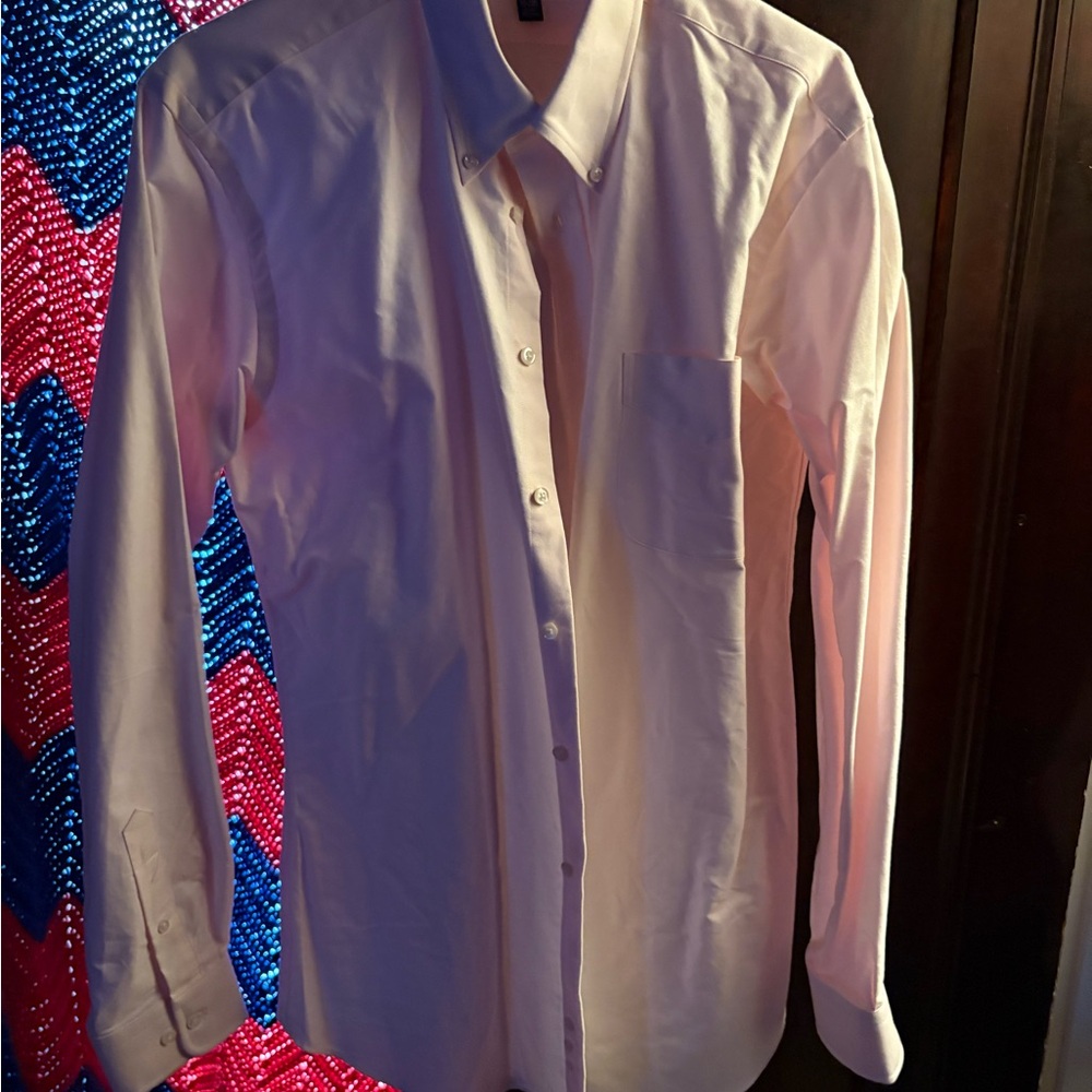 Paul Fredrick White Dress Shirt